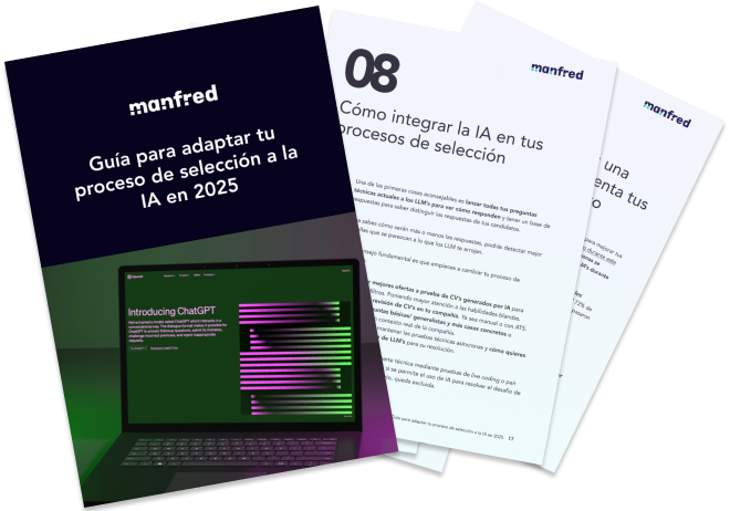 🚀💥Nueva guía gratuita: Cómo adaptar tu proceso de selección a la IA

La IA está reventando tus procesos de selección. 3 de cada 4 empresas reciben CV’s modificados con IA para pasar la primera barrera.

Hemos creado una guía para mejorar tus procesos e integrar la IA 👇