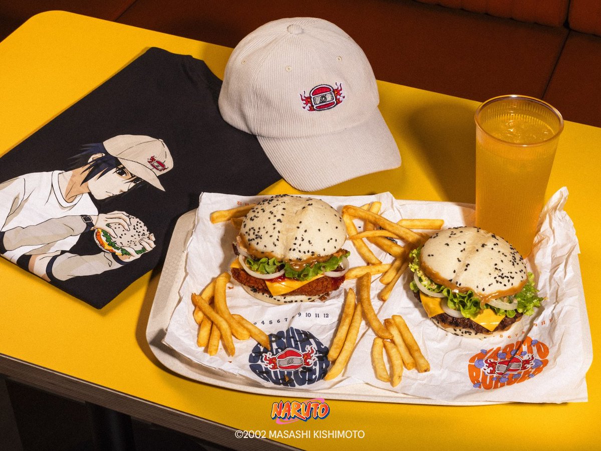 C’est pas du genjutsu, ce sont nos menus Naruto avec leurs goodies exclusifs. À découvrir dans tous les BK (cachés ou pas) de France.