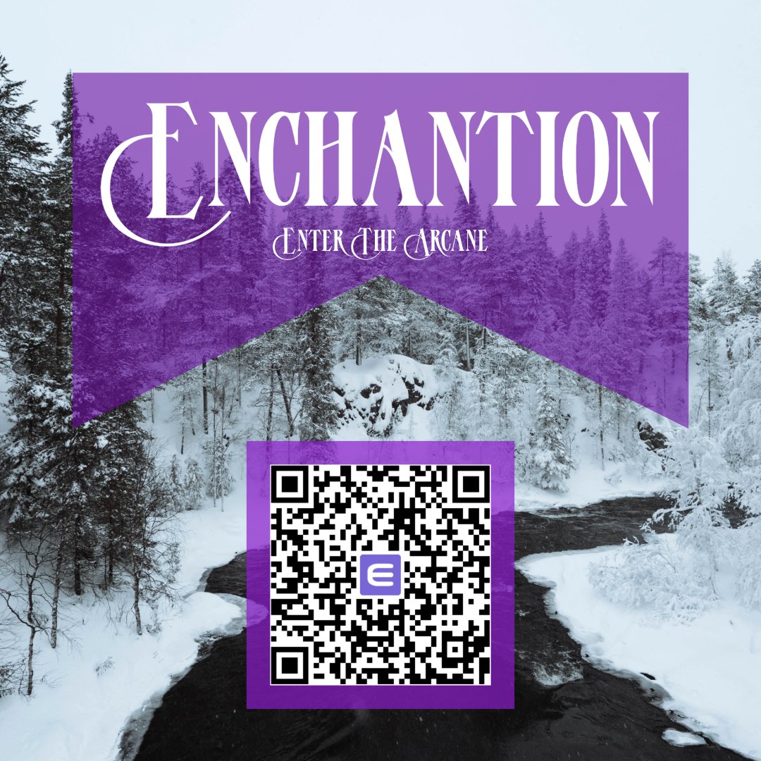 For those who are interested!

This QR can be used to claim an NFT containing the first chapter of one of my high fantasy stories, Enchantyon: The Jörd In The Ice.

Hope you guys enjoy it 😁

nft.io/beam/claim/203…