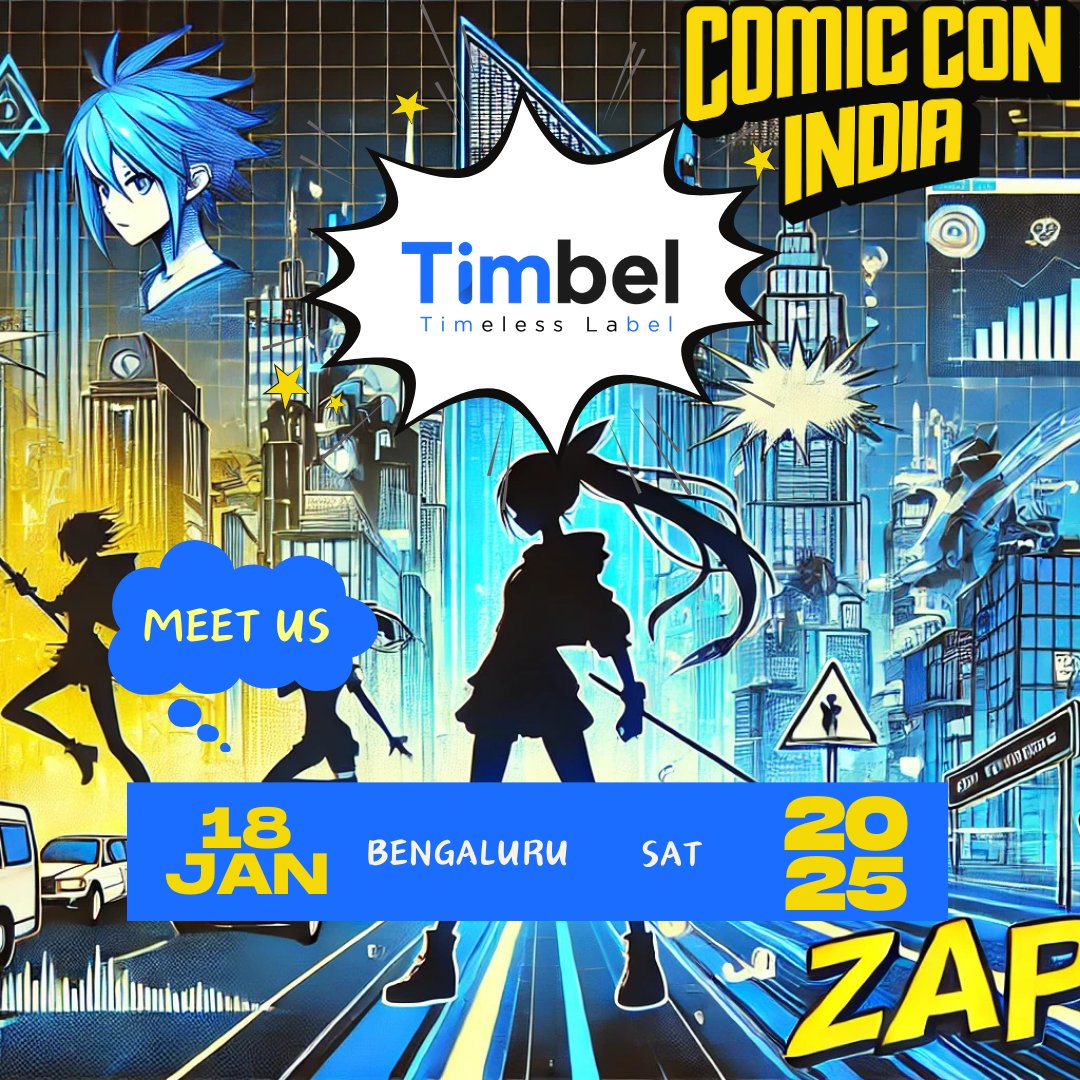 Timbel_IN's tweet photo. We’re excited to visit Comic Con 2025 at KTPO, Whitefield, Bengaluru on Saturday, January 18th!

EXCITING NEWS: We’re bringing exclusive goodies all the way from South Korea for those who find us at the event! Don’t miss out!
#ComicCon #Bengaluru #comics #anime #webtoon #games https://t.co/iLWPC4KzRW