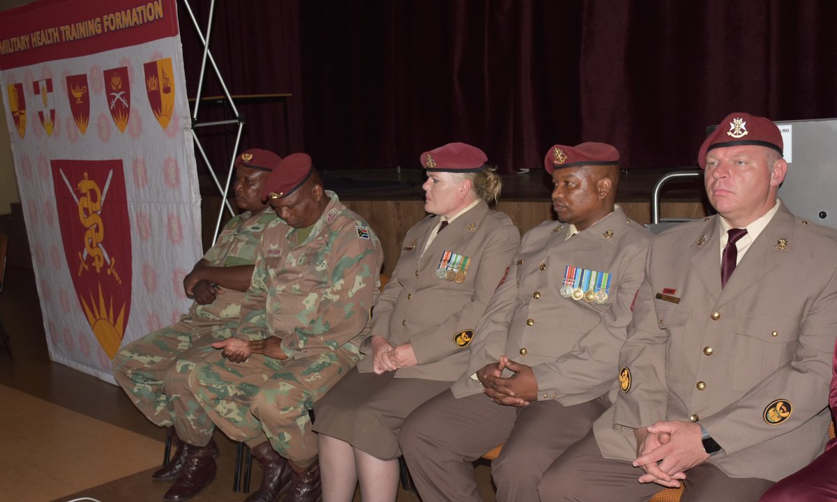 SANDF_ZA's tweet photo. #SAMilitaryHealthService Article || Military Health Training Formation Opening Course Address.
https://t.co/rqG067Sckq
#SANDF
#SAMilitaryHealthTrainingFormation
#TowardsMilitaryHealthExcellence https://t.co/NCOJtK3Ahj