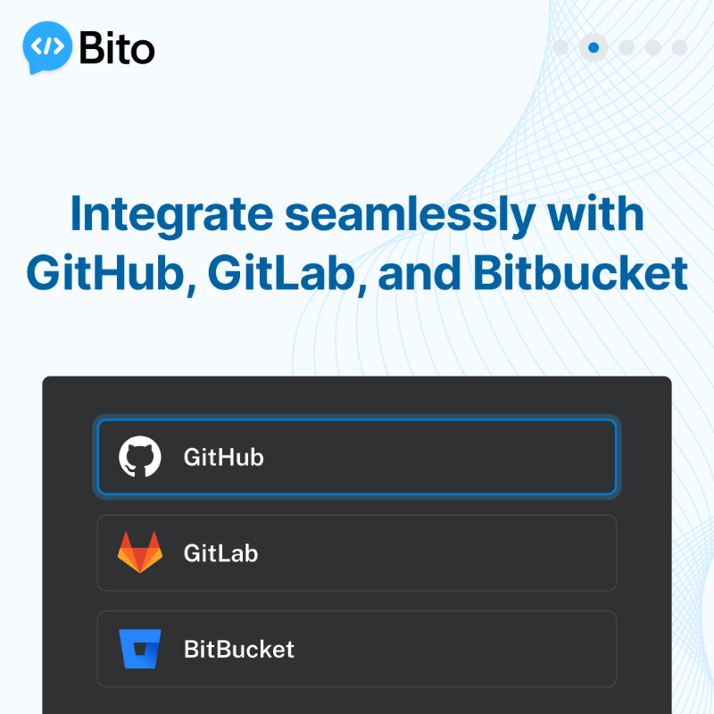 BitoHQ's tweet photo. Speed up code reviews with AI. Get pull request summaries, in-line feedback, and code suggestions instantly.