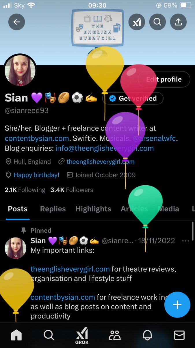 Sian 💜🎭🏉⚽✍️ tweet media