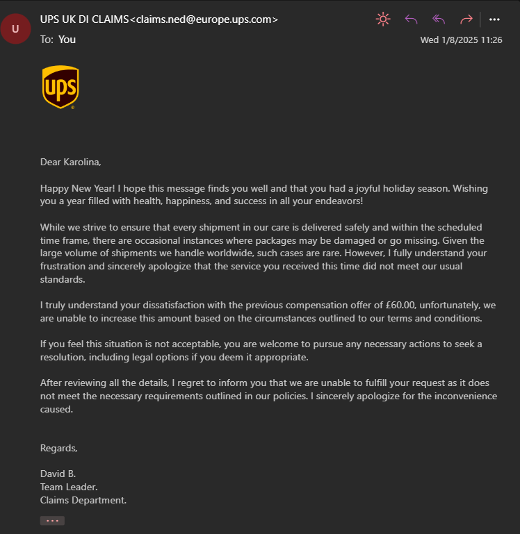 CrazyHKS_Ashley's tweet photo. 🚨 Lost Package Nightmare with UPS 📷

 Jan 29, 2024: I tried to schedule a pickup through @UPS  website, but their system outage forced me to arrange it via a phone call. I explained I had 2 packages and was assured ...
more in comments... #UPS_UK #ups
@UPS_UK https://t.co/QvSs12evx9