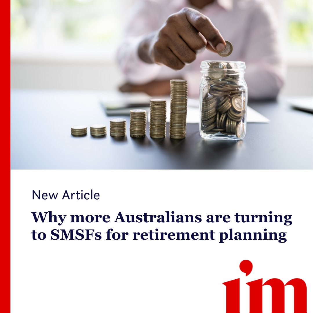 More Australians are turning to SMSFs due to their autonomy, flexibility, and resilience during market downturns...

Read it all here: investmentmarkets.com.au/articles/super…

#investmentmarkets #investmentopportunities #investments #investing #managedfunds