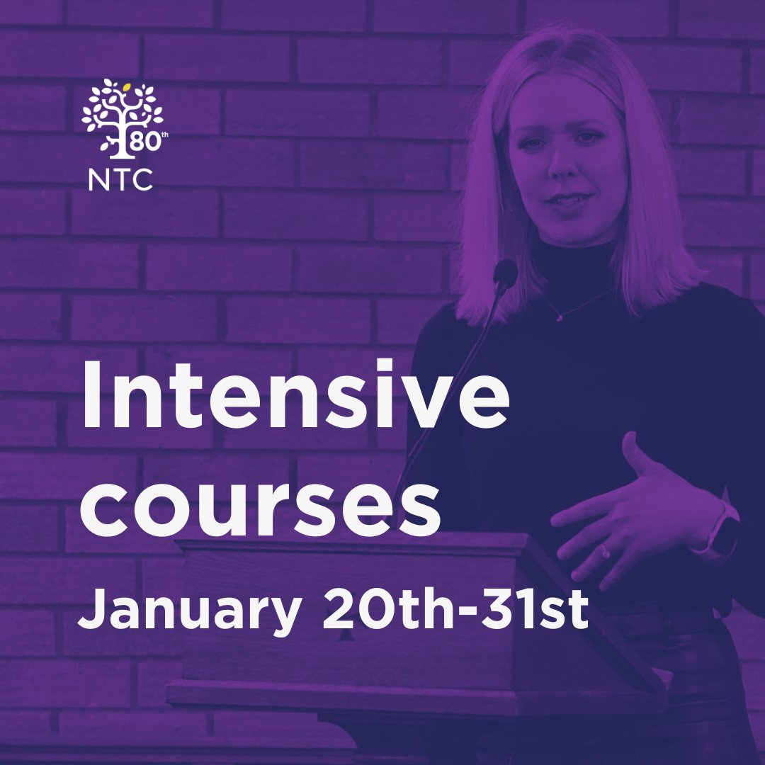 Join our BA intensive courses this month! Choose from Strategy and Management (on campus, 1 week) or Evangelism (online, 2 weeks). Places are still available. Message us or visit our website to learn more and book your spot!

postly.app/3kPd