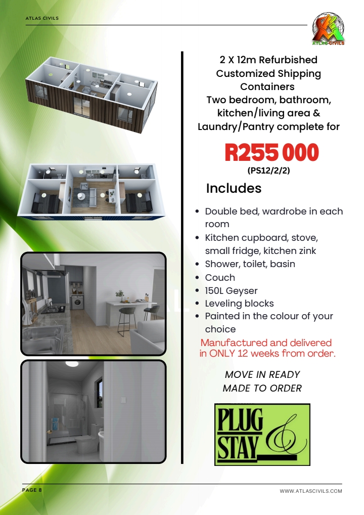 AtlasCivils's tweet image. Downsize without compromise! Our refurbished container homes are perfect for minimalist living.

#DreamInContainers
#CustomContainers
#ContainerSolutions
#ShippingContainers
#ModularConstruction
#ContainerSolutions
#ContainerLife
#SustainableLiving