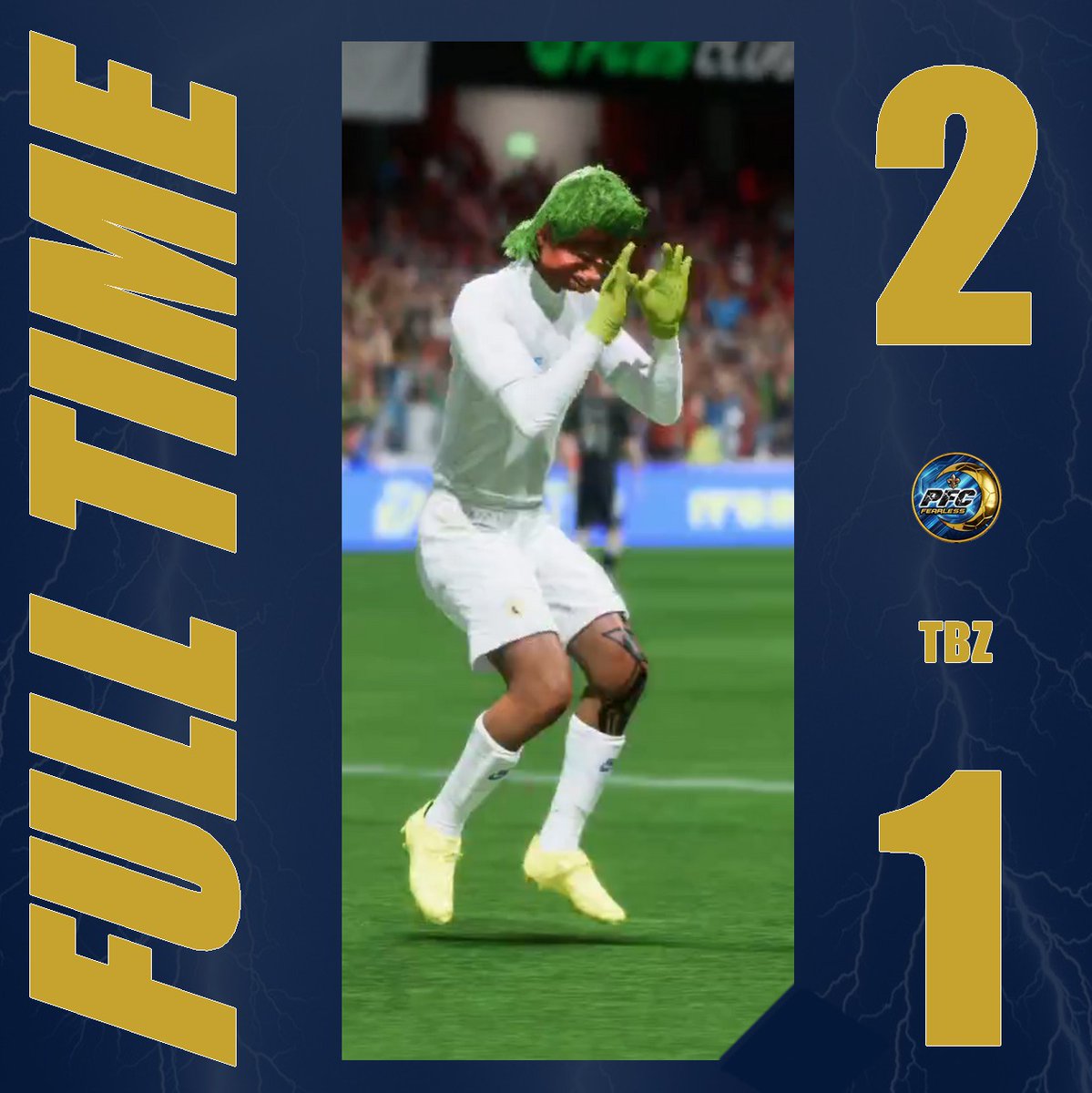 PFC Fearless (@fearless_cp) on Twitter photo Résultats de la soirée
🟨 | 1-1 <a href="/Mujai_RS/">Mujai / XIG</a>
⚽️ | Barcola
🅰️ | Tanko
⭐️ | Grizzy
🟩 | 2-1 <a href="/fc_gremlins/">FC Gremlins</a>
⚽️🅰️ | Barcola
⚽️ | Veusti
🅰️ | Missette
⭐️ | Veusti
🟩 | 1-0 Sk Family
⚽️ | Veusti
⭐️ | Tanko
🟩 | 2-1 TBZ
⚽️ | Yamal
⚽️ | Missette
🅰️ | Tanko
⭐️ | Missette
_____ Résultats de la soirée
🟨 | 1-1 <a href="/Mujai_RS/">Mujai / XIG</a>
⚽️ | Barcola
🅰️ | Tanko
⭐️ | Grizzy
🟩 | 2-1 <a href="/fc_gremlins/">FC Gremlins</a>
⚽️🅰️ | Barcola
⚽️ | Veusti
🅰️ | Missette
⭐️ | Veusti
🟩 | 1-0 Sk Family
⚽️ | Veusti
⭐️ | Tanko
🟩 | 2-1 TBZ
⚽️ | Yamal
⚽️ | Missette
🅰️ | Tanko
⭐️ | Missette
_____