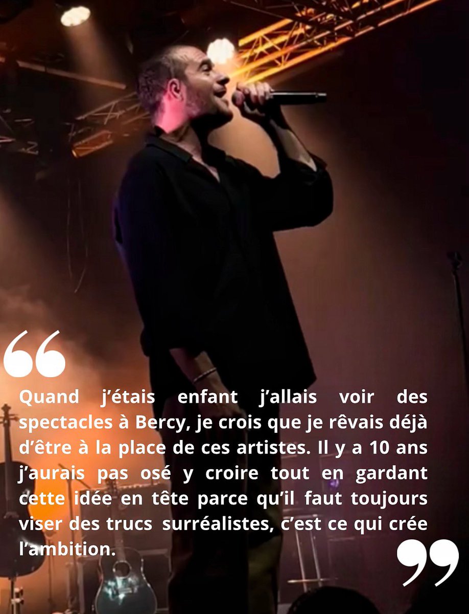 GazetteTeamAmir's tweet photo. « Il faut toujours viser la lune, car même en cas d’échec, on atterrit dans les étoiles » Oscar Wilde 🤩
#Amir rêve de Bercy depuis toujours. ce rêve fou se réalise le 6 décembre🔥
C’est notre objectif lune les amis 🌙
Qui sera là?!
#amir #accorarena #concertamir #ctour #bercy https://t.co/3yjvCZLRCn