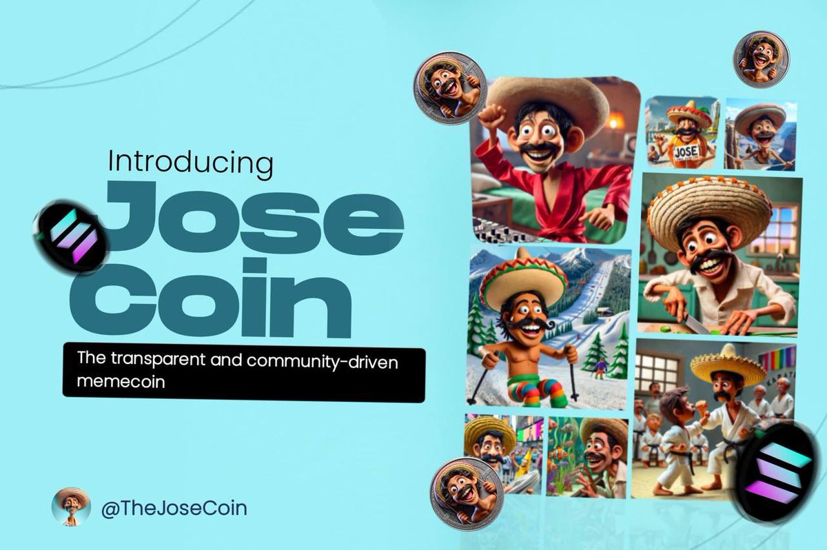 Jose Coin (@thejosecoin) on Twitter photo ๐ช๐ฒ๐น๐ฐ๐ผ๐บ๐ฒ ๐๐ผ ๐๐ผ๐๐ฒ ๐๐ผ๐ถ๐ป ๐ซถ๐พโค๏ธ
A community-driven memecoin on Solana that pays tribute to every honest & hardworking individuals out there.
You can be Jose ๐ซต๐พโJust Jose It!
CA: Ff6CHymwNXFqES9mmf6PmSns3wAW4ykWgSgZJRMfH6dk
๐ ๐ข๐๐ฟ ๐ข๐ณ๐ณ๐ถ๐ฐ๐ถ๐ฎ๐น ๐๐ถ๐ป๐ธ๐ ๐ช๐ฒ๐น๐ฐ๐ผ๐บ๐ฒ ๐๐ผ ๐๐ผ๐๐ฒ ๐๐ผ๐ถ๐ป ๐ซถ๐พโค๏ธ
A community-driven memecoin on Solana that pays tribute to every honest & hardworking individuals out there.
You can be Jose ๐ซต๐พโJust Jose It!
CA: Ff6CHymwNXFqES9mmf6PmSns3wAW4ykWgSgZJRMfH6dk
๐ ๐ข๐๐ฟ ๐ข๐ณ๐ณ๐ถ๐ฐ๐ถ๐ฎ๐น ๐๐ถ๐ป๐ธ๐