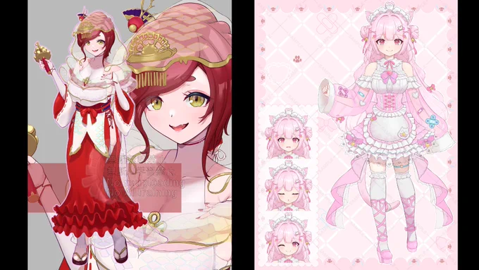 Hi. I'm Hareteruya illustrator based in japan. I usually draw characters for Vtubers and games! I'm also open for commissions, so feel free to reach out! #PortfolioDay