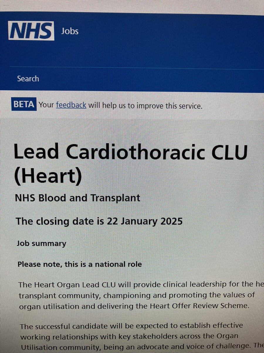 OUDT NHSBT tweet media