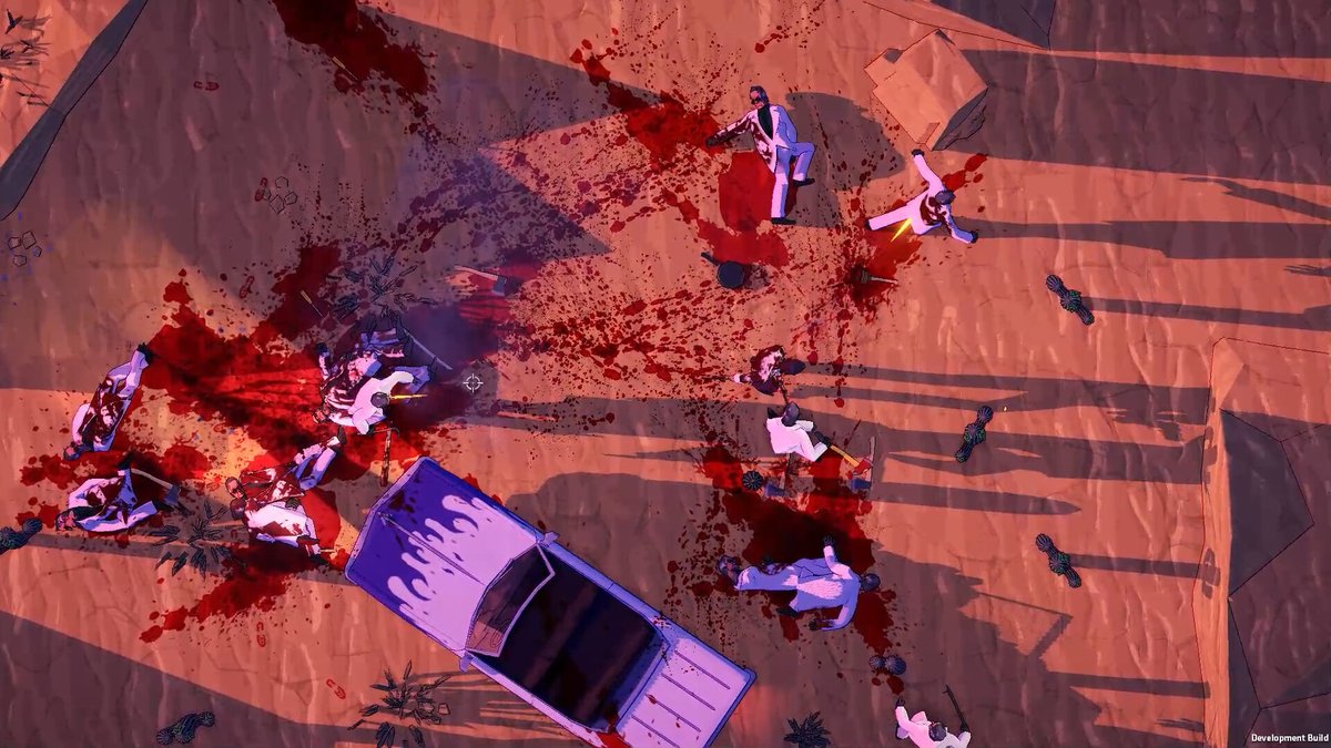 KrolMichal's tweet photo. Studio Transhuman Design (@THDtweet) zapowiedziało nową grę Jackal. Płatny zabójca z Las Vegas, lata 70., vibe Hotline Miami / The Hong Kong Massacre, hektolitry krwi i brutalność na poziomie ultra. Podoba mi się 😍
https://t.co/Yk6Dj2QWDN
#polskiegry #Steam #TranshumanDesign