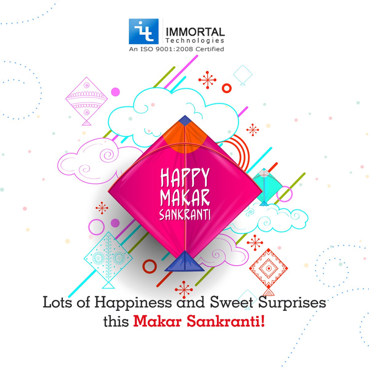 Immortal_Techno's tweet photo. Celebrate the joy of Makar Sankranti with high spirits and soaring dreams! As kites fill the sky and the sun marks a new journey, let’s embrace the warmth of togetherness, gratitude, and prosperity. May this festival bring endless happiness and success to you and your loved ones https://t.co/Oh9ng7TiPo