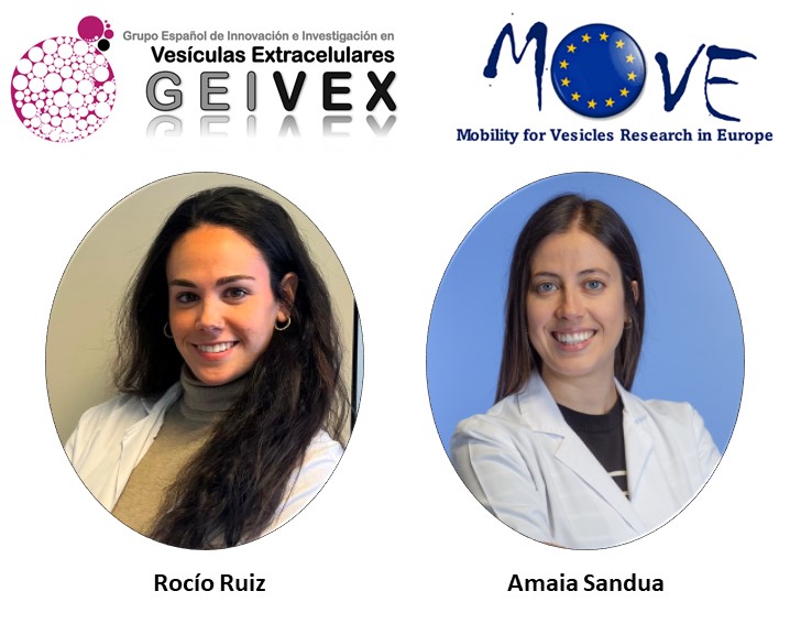 GEIVEX (@geivex) on Twitter photo 4th – GEIVEX MOVE Fellowships Awardees -  geivex.org/outreach/news/…  - 
We are pleased to announce the recipients of the 4th edition of our international GEIVEX MOVE Mobility Fellowships.
Rocío Ruiz Jiménez (IIS-FJD, Madrid)
Host Lab: Benedetta Bussolati (University ... 4th – GEIVEX MOVE Fellowships Awardees -  geivex.org/outreach/news/…  - 
We are pleased to announce the recipients of the 4th edition of our international GEIVEX MOVE Mobility Fellowships.
Rocío Ruiz Jiménez (IIS-FJD, Madrid)
Host Lab: Benedetta Bussolati (University ...
