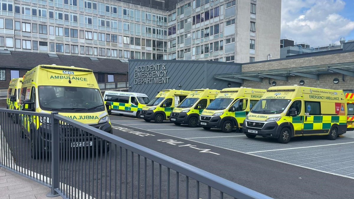 ⚠️ Our Accident and Emergency departments are very busy ⚠️ 

If you do attend and yours is not a life-threatening emergency, you may have a long wait. If you do need to come, please help us manage the number of people in the department by only bringing one person with you. 👇