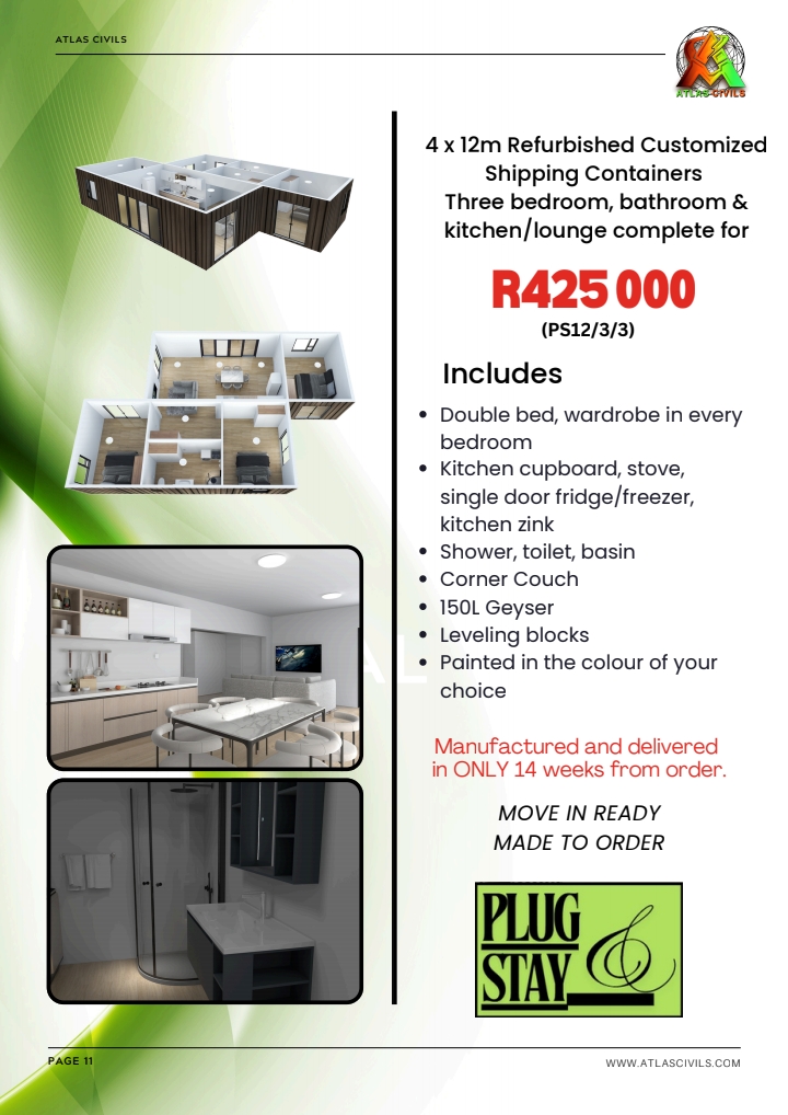 AtlasCivils's tweet image. Looking for a low-maintenance, energy-efficient home? Our refurbished container houses fit the bill.

#DreamInContainers
#CustomContainers
#ContainerSolutions
#ShippingContainers
#ModularConstruction
#ContainerSolutions
#ContainerLife
#SustainableLiving