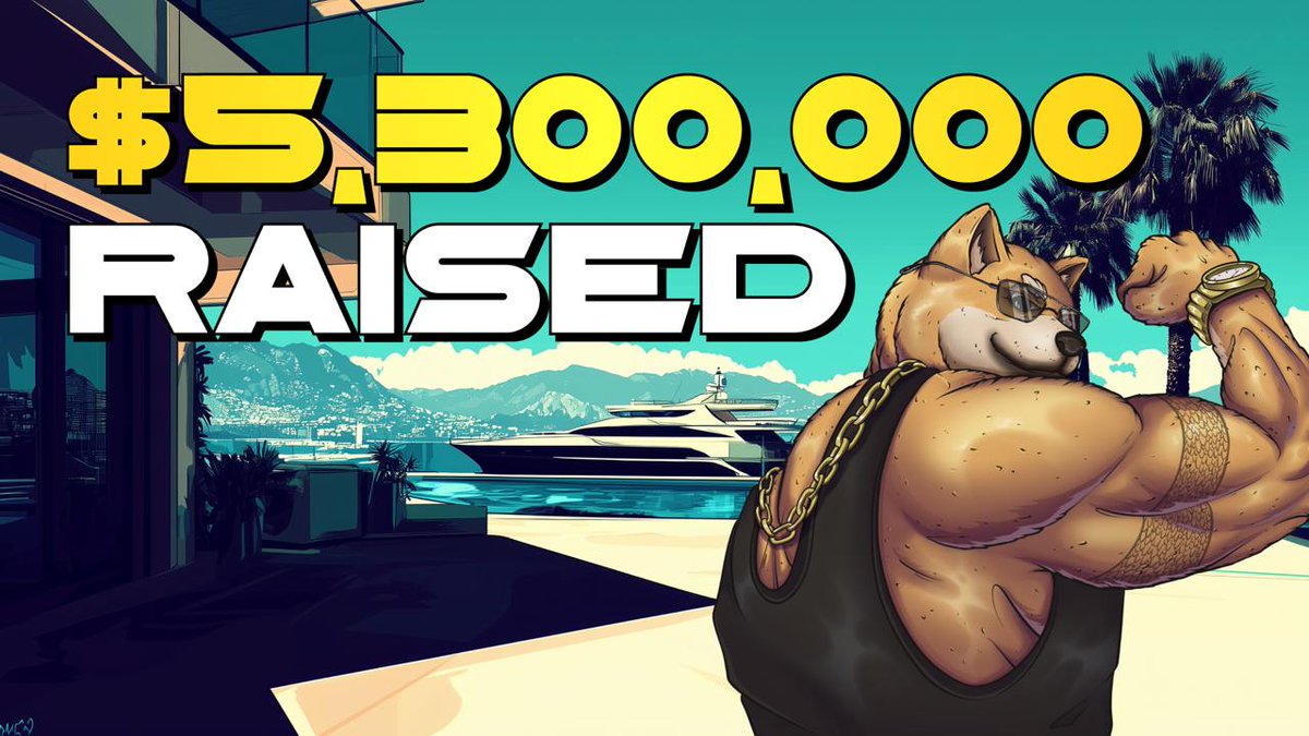 DogenMeme's tweet image. AND ANOTHER ONE 😎😎😎

DOGEN raised $5,300,000 in the Presale!🤑🤑🤑

⚠️⚠️⚠️DEAR PASSENGERS! WE GOT LESS THAN $255,555 LEFT!⚠️⚠️⚠️

PLEASE FASTEN YOUR SEATBELTS WHILE TAKEOFF AND LISTING!🚀🚀🚀dogen.meme