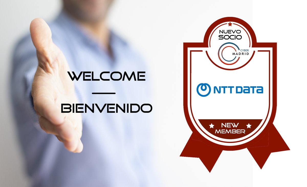 Cluster CyberMadrid (@cyber_madrid) on Twitter photo Bienvenido <a href="/NTTDataSpain/">NTT DATA España</a>‼️
Nos complace anunciar una nueva adhesión a <a href="/Cyber_Madrid/">Cluster CyberMadrid</a> - Clúster de Ciberseguridad de Madrid como empresa asociada
Gracias por formar parte de la #CyberMADCommunity! Cada día somos más!
👉 Puedes descubrir más en: es.nttdata.com Bienvenido <a href="/NTTDataSpain/">NTT DATA España</a>‼️
Nos complace anunciar una nueva adhesión a <a href="/Cyber_Madrid/">Cluster CyberMadrid</a> - Clúster de Ciberseguridad de Madrid como empresa asociada
Gracias por formar parte de la #CyberMADCommunity! Cada día somos más!
👉 Puedes descubrir más en: es.nttdata.com