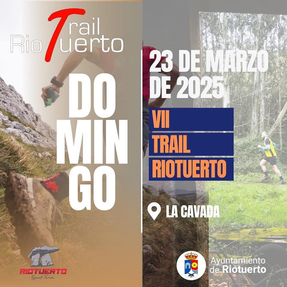 Apuntar en vuestras agendas la cita con el VII Trail Riotuerto.

📅 Domingo 23 de marzo.

Pronto info en riotuertotrail.es