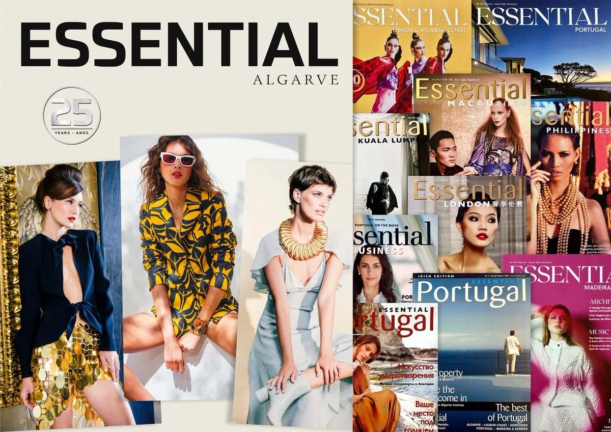 Essentialgarve's tweet image. #EssentialAlgarveMagazine celebrates 25th anniversary!

#OpenMedia CEO Bruce Hawker reflects on 25 years of the group’s flagship magazine, from its debut in 2000 to the present day.

#algarvenews #algarveportugal #portugalnews