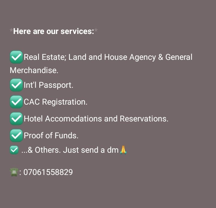 oluwatosin_n's tweet photo. You stay in Ado Ekiti, or need anything in Ado Ekiti?

Worry less, I got you. 

‼️EKSU inclusive✅ https://t.co/Y8CnQCA5h9