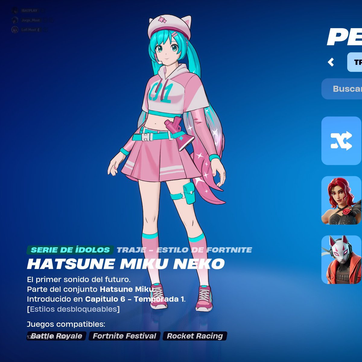 未使用初音ミク スタジャン FORTNITE FESTITVAL フォートナイト 未使用