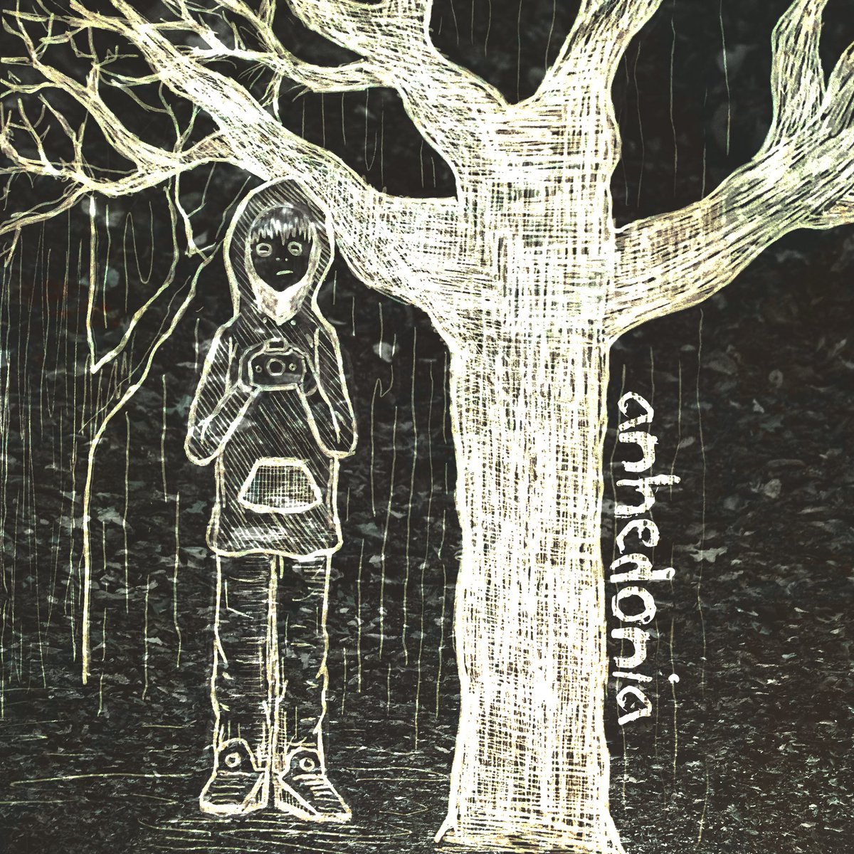 Stovault's tweet photo. Anhedonia 

An inability to experience pleasure from activities usually found enjoyable.

Releases on January 31st
Pre-Save link in bio

Drawing by @spookygang 
Engineering by @KylePWilliams9 https://t.co/sYkABXoylK