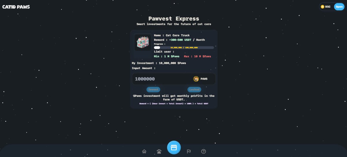 🏁 Dear all Community.

Some important information:
1. Pre-Market Paws/USDT telah hadir di XT LINK (xt.com/en/trade/paws_…) 👈
2. Staking on the XT platform will be launched soon.
3. Pawvest Express is now online LINK (presale.catidpaws.io) 👈

How to join Pawvest Express :