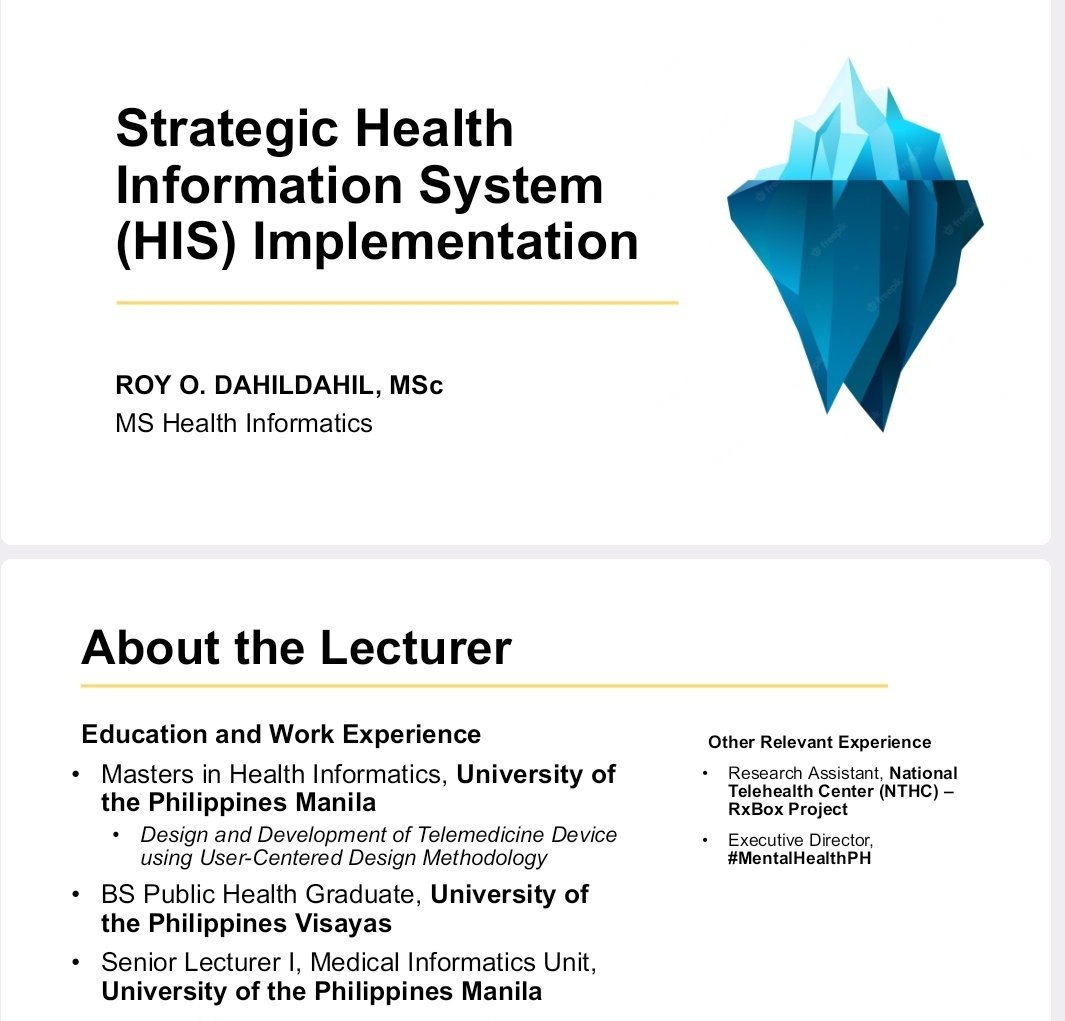 rdahildahil_'s tweet image. On my 3rd year as resource speaker, thank you UPM CPH for the trust! And doc iris for sharing this opportunity and enriching experience. 🥰 #mshi #healthinformatics #publichealth