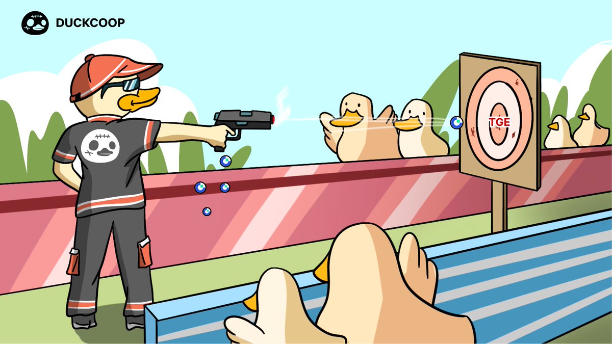 Duck the sharpshooter’s warming up! 🔥

Every perfect shot is built on countless hours of preparation. 🎯 

🎮 Gaming, Events, FREE $DUCKS: t.me/duckscoop_bot/…

#DuckCoop #DUCKS