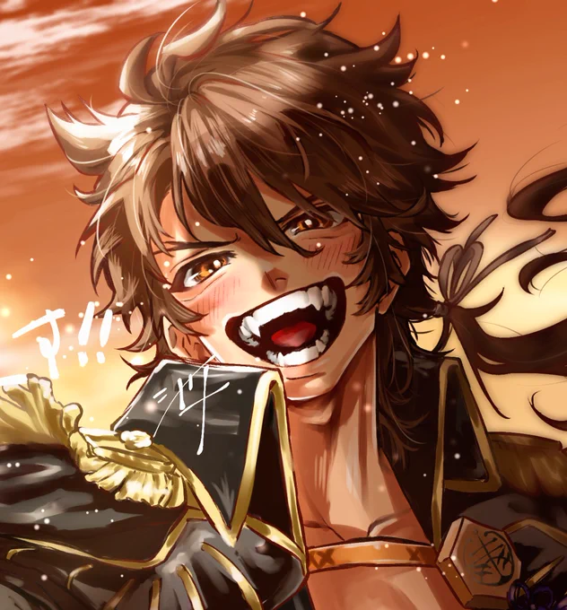 刀剣乱舞十周年おめでとうございます!! これからもよろしく!!君の笑顔が大好きだ!!!