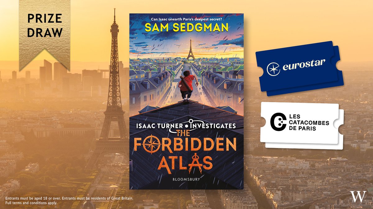 Waterstones (@waterstones) on Twitter photo To celebrate the release of <a href="/samuelsedgman/">Sam Sedgman</a>'s FORBIDDEN ATLAS, we're giving away return Eurostar tickets to Paris alongside entry to the famous Paris Catacombs! Details here: waterstones.com/win/the-forbid… To celebrate the release of <a href="/samuelsedgman/">Sam Sedgman</a>'s FORBIDDEN ATLAS, we're giving away return Eurostar tickets to Paris alongside entry to the famous Paris Catacombs! Details here: waterstones.com/win/the-forbid…