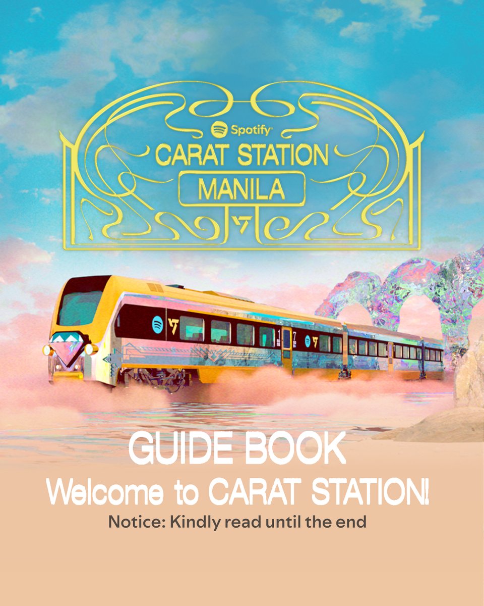[PART 1/3]

CARATS, are you ready? 🤔
Let’s make this a journey to remember! 💎 Check out the following guidelines right here 👇🏼

#SpotifyCARATStation
#SpotifyPH #SEVENTEEN <a href="/pledis_17/">세븐틴(SEVENTEEN)</a>