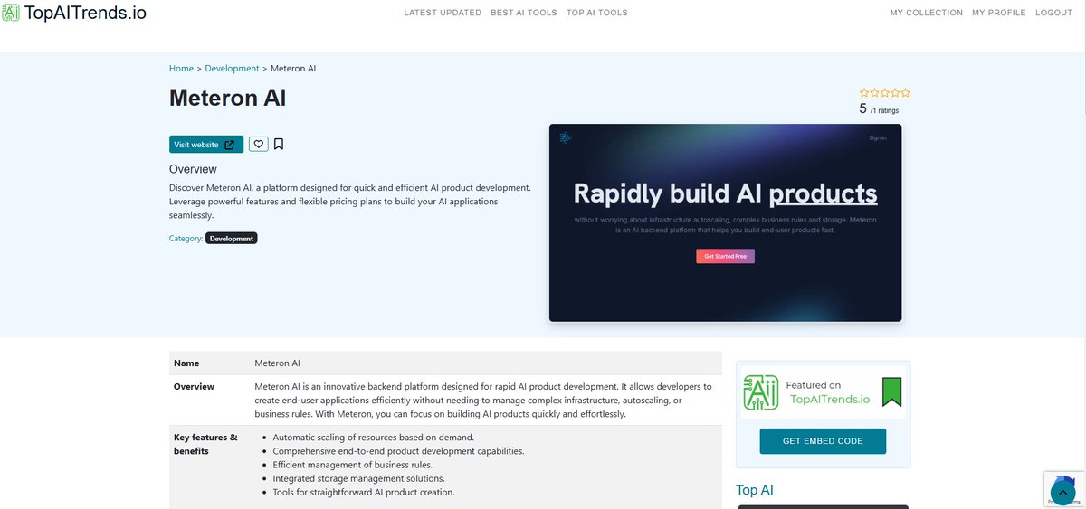 topaitrendsio's tweet photo. Introducing Meteron AI: the ultimate tool for AI developers! Say goodbye to complex infrastructure and hello to seamless innovation. Learn more at https://t.co/HfBXbKMiJB.
#TopAITrends #MeteronAI
https://t.co/CFIsBlro3y https://t.co/TIw6En9FMp