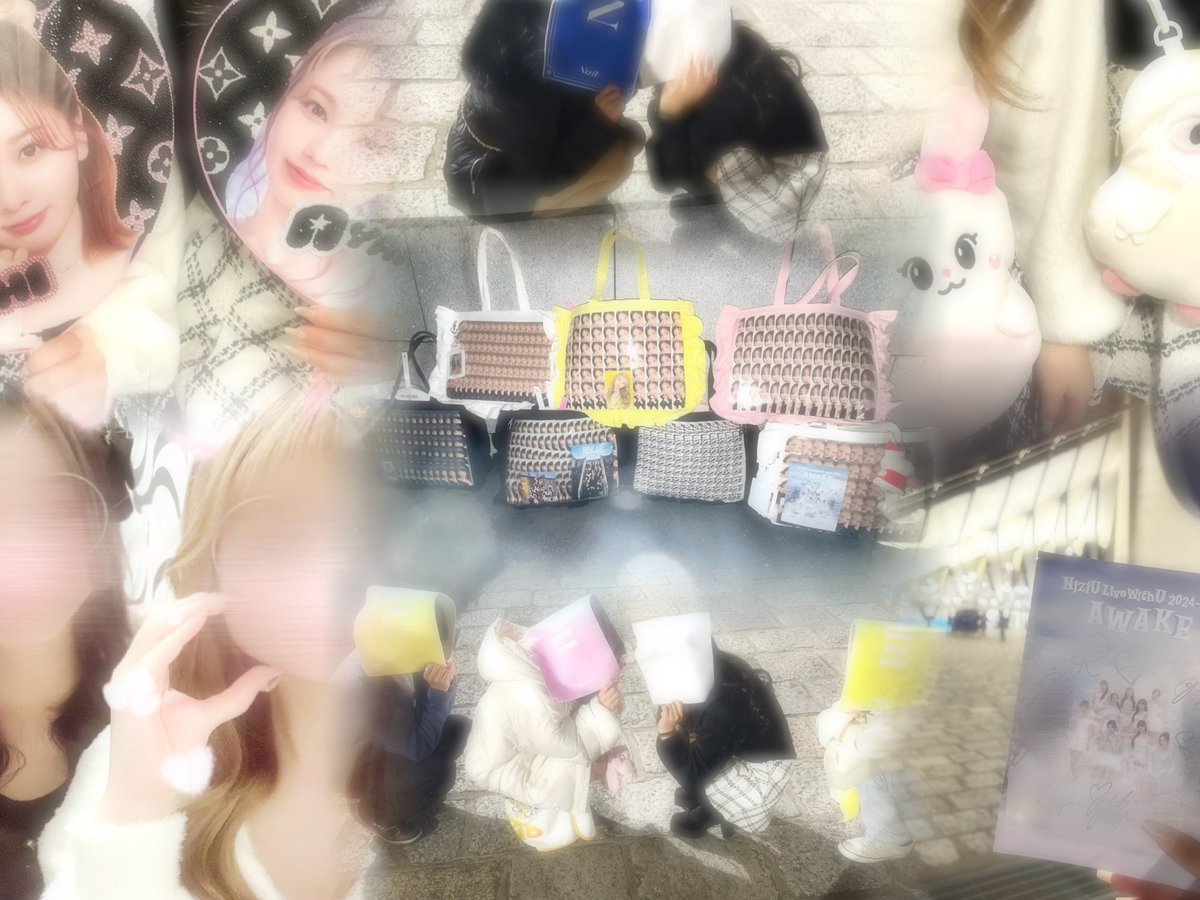 #NiziU_AWAKE

今年初めてのライブ꒰ ᐡᴗ͈ ·̫ ᴗ͈ ꒱ ♡

RISE UP の1面の痛バももうすぐコンプするよぉおお念願すぎる♡♡

NiziU全員とお話できたのも思い出📷💭💓

2025年もよろしくお願いします( •͈ᴗ•͈)