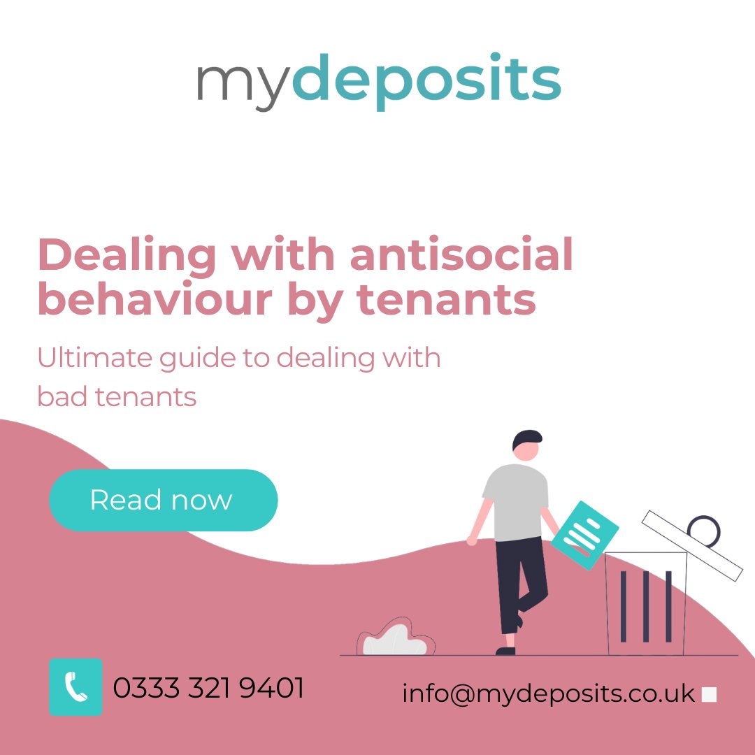 mydeposits's tweet image. Antisocial tenants? Act fast: communicate, document, and involve authorities. Protect your property and reputation. 🏠🛡️

Learn more in our partner's, @totallandlord latest guide: bit.ly/4isJrcB 

#LandlordTips #TenantManagement #PropertyAdvice