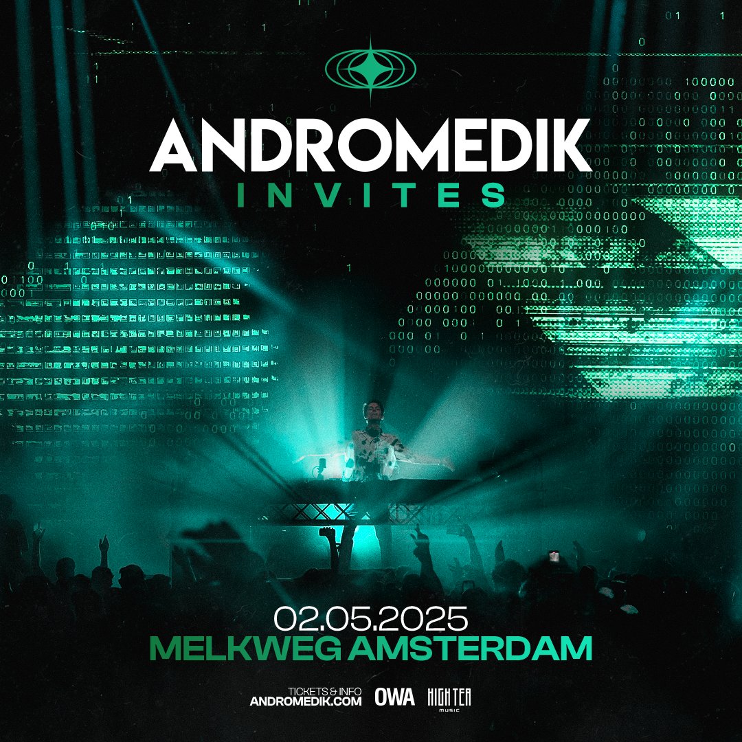 Andromedik Invites Amsterdam 🇳🇱

I'm bringing Andromedik Invites to another country for the first time ever! Can't wait to take over Melkweg Amsterdam on May 2.

Sign up now for pre-sale at andromedik.live
