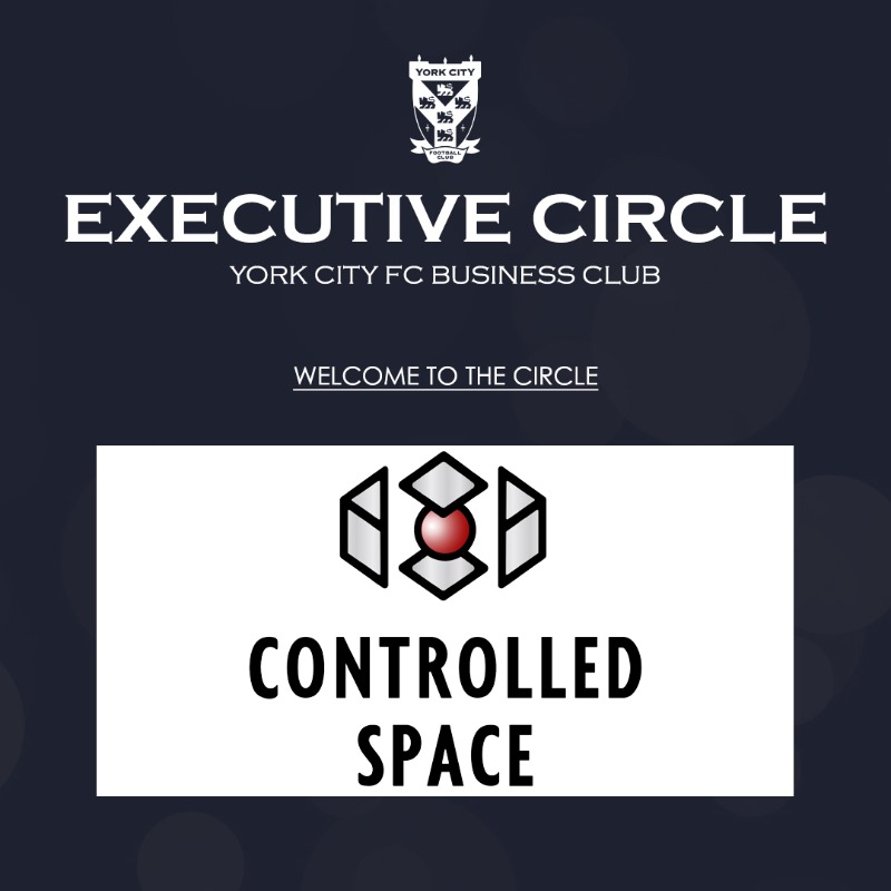 YorkCityFC's tweet photo. 🤝 Controlled Space are now part of the Circle!

@controlledspace are a trusted and reputable security provider with a wealth of experience and knowledge of the private security industry.

#YCFC 🔴🔵