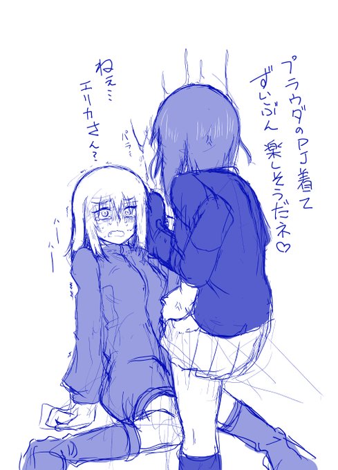 西住流壁ドン
 #ガルパン自己設定 