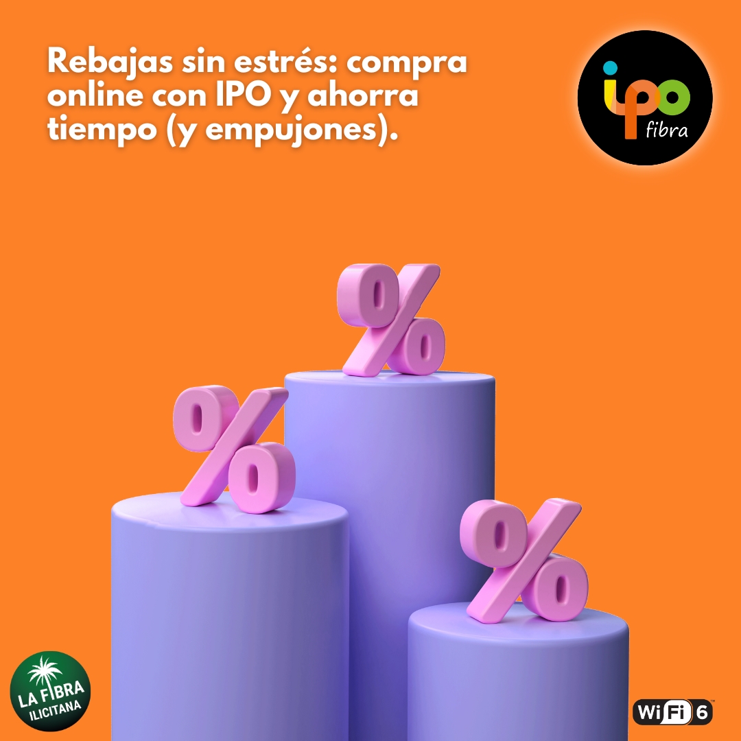 Nuestra fibra es la mejor del mercado, podrás comprar online sin estrés!

¡Todo lo que necesitas! Conexión rápida para tu hogar o negocio. En IPO Networks, te mantenemos conectado.

Llámanos al ☎ 900 899 990 ¡estaremos encantados de informaros 😀

👉 redipo.es/fibra-optica