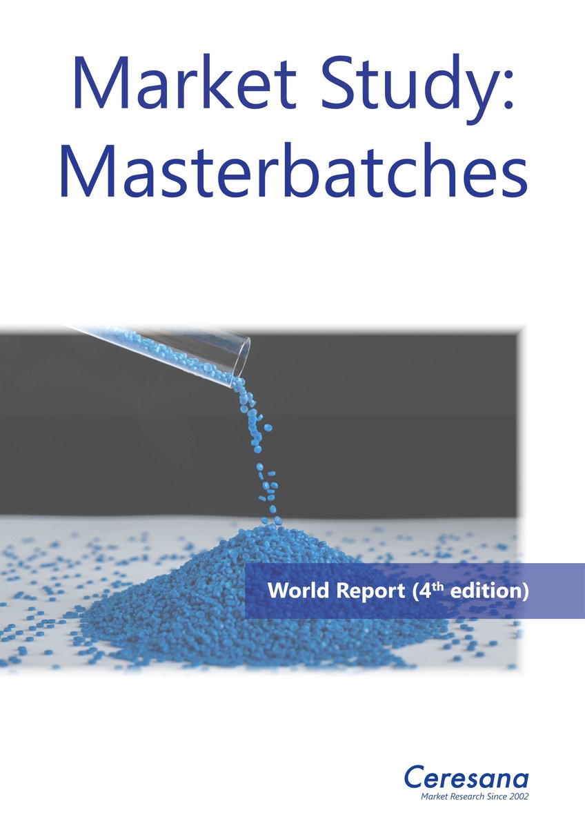 Masterful plastic additives - Ceresana has analyzed the global market for masterbatches already for the fourth time: ceresana.com/en/produkt/mas…