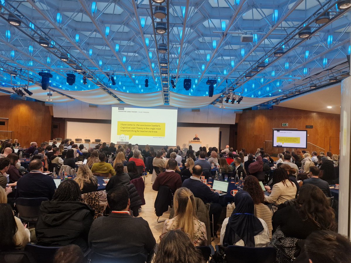 In its current form, cognitive load theory is 'less practical, and yet has more potential', than is currently appreciated says <a href="/olicav/">oliver caviglioli</a> #ACPConference2025