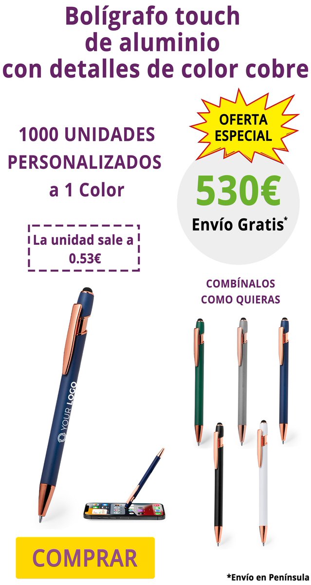 MartGifts's tweet photo. Descubre nuevas ofertas de tu proveedor de regalos promocionales -  https://t.co/yzYkumZugL https://t.co/lPrgQEdOSQ
