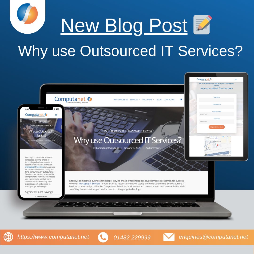 ComputanetMSP's tweet image. 🚀 Why use outsourced IT Services? 🤔
Discover how outsourcing IT can boost efficiency, save costs, and enhance your business. Check out our latest blog post now! 📝
👉 computanet.net/why-use-outsou…
#OutsourcedIT #TechSolutions #BusinessGrowth