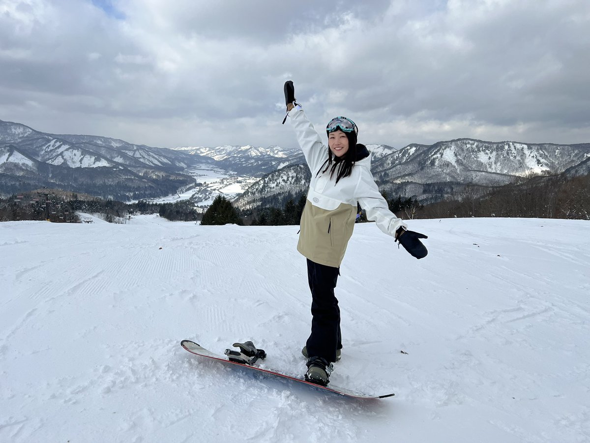 今日は、福島でロケ♡🏂 昨年に続き、会津高原4スキー場から、南郷