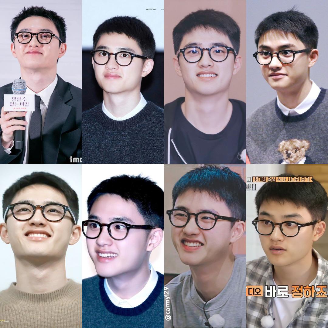 cutie patootie kyungsoo in short hairstyle with black spec ♥️🤓🐧
#Kyungsoo #도경수 #엑소 #엑소디오