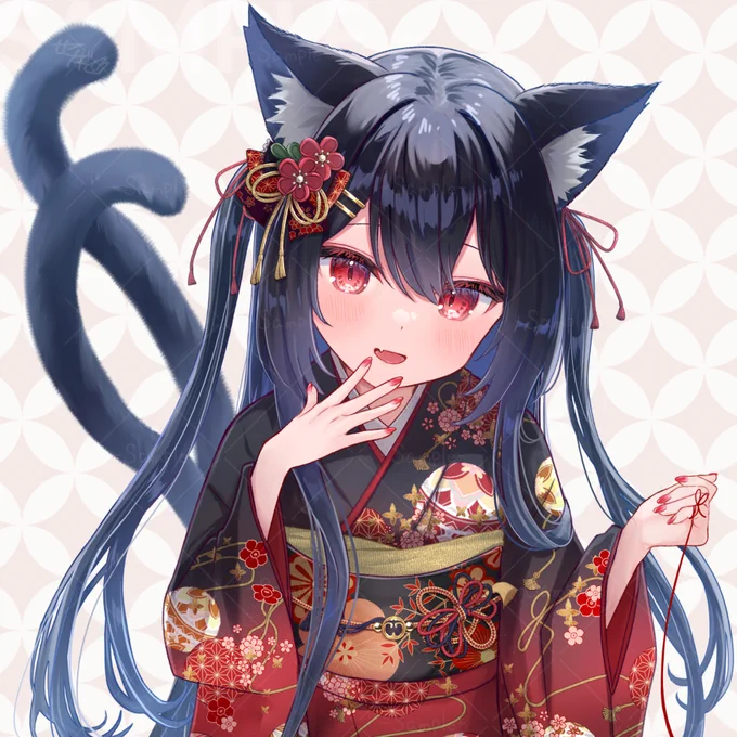 千鈴めいちゃんの梅酒ラベルのお仕立てを担当させていただきました 