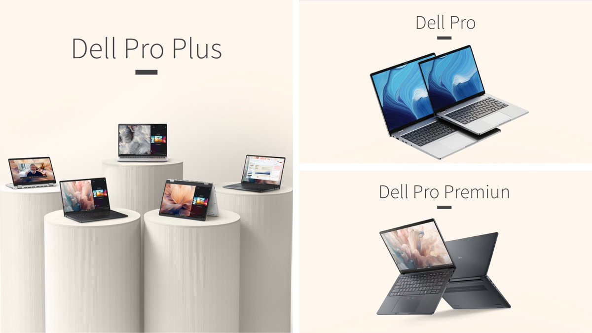 Vict0r_Pascual's tweet photo. Llega la nueva línea Dell #Pro 💻⚡. Una combinación perfecta de #tecnología de vanguardia, diseño sostenible y eficiencia incomparable para trabajar.

Descúbrela: https://t.co/JSLCvHGcdn #iwork4dell https://t.co/XW39YFODFs