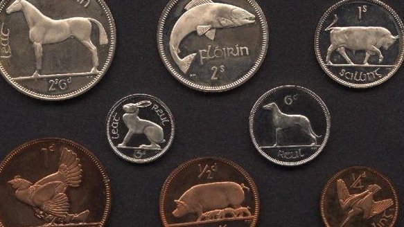 In 1926 Percy Metcalfe (b.#OTD 1895) won the competition to design an entire coinage for the Irish state. His coins, issued in 1928, featured native birds, animals &amp; fish &amp; were hailed as ‘the silent ambassadors of national taste’ (W.B. Yeats). dib.ie/biography/metc… #DIBLives